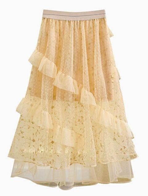 Cocktail - Mimosa - Layered Tulle Skirt