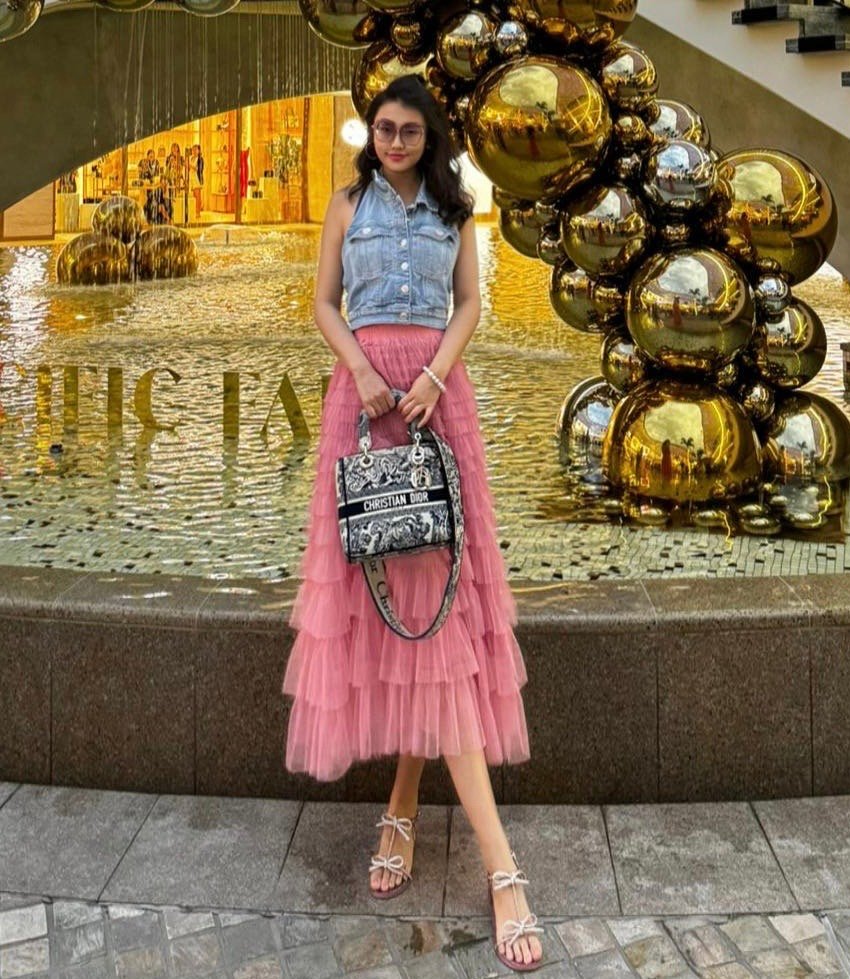 Cupcake Veil - Pink - Layered Tulle Maxi Skirt - Image 8