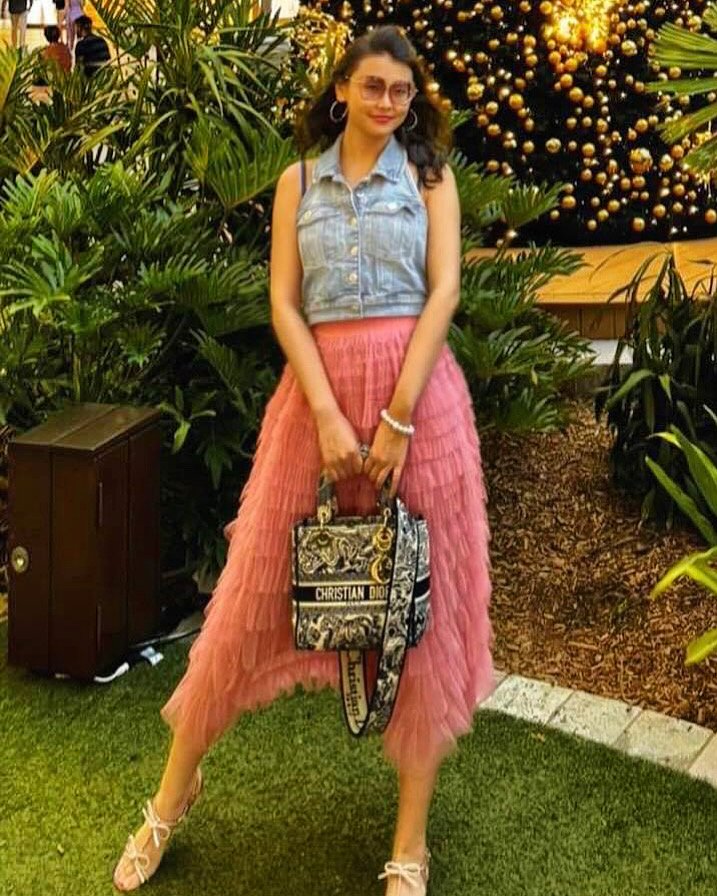 Cupcake Veil - Pink - Layered Tulle Maxi Skirt - Image 9