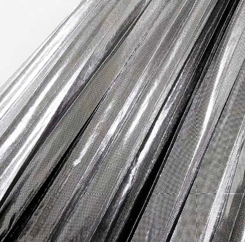 Metallic Gleam - Sliver - Women's Skirt - Image 8