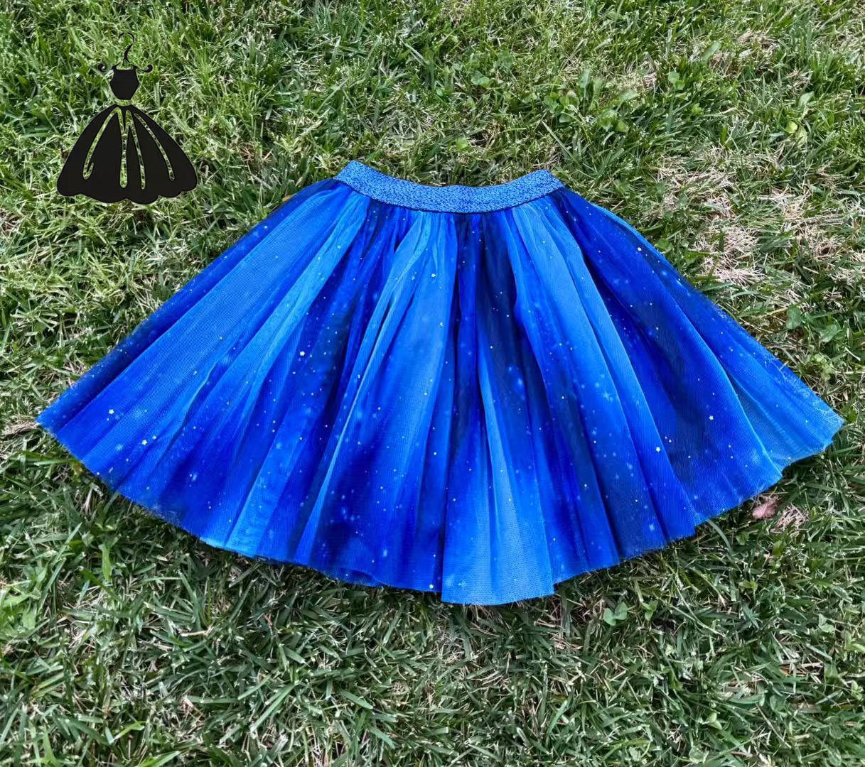 Starry Starry Night Veils - Girls Skirt (2-10yrs)