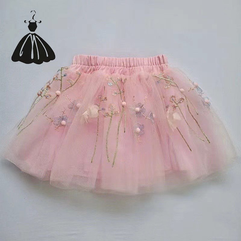 Plum Blossom Veil - Girls Skirt (2-10yrs)