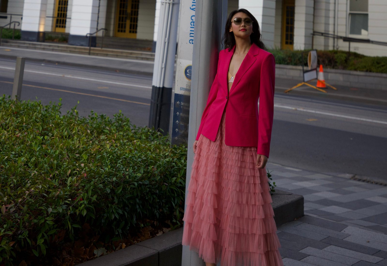 Cupcake Veil - Pink - Layered Tulle Maxi Skirt - Image 3