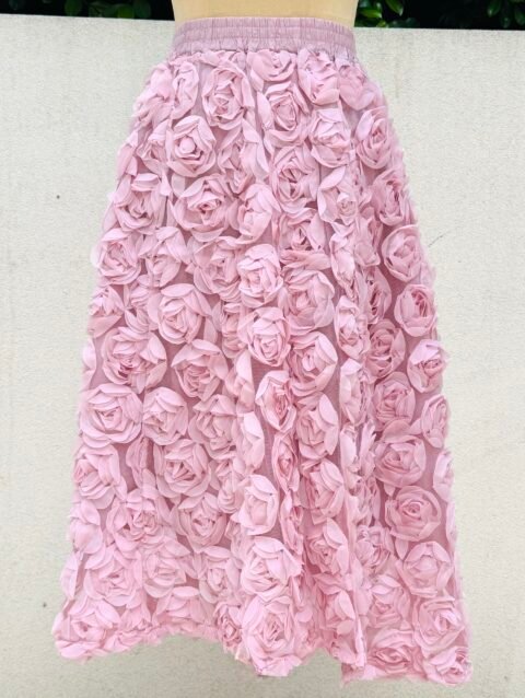 Rose Garden - Women's Embroidery  Skirt