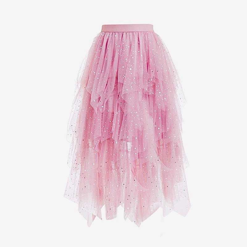 Cocktail- Cosmic Rosė - Layered Tulle Skirt