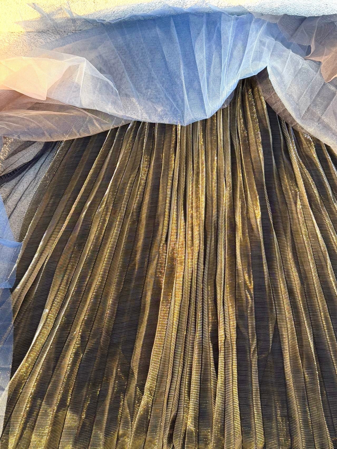 Mermaid-Inspired Gold - Women's Skirt - Image 6