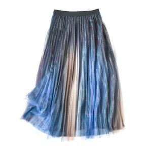 Mermaid-Inspired Gold  - Women's Skirt