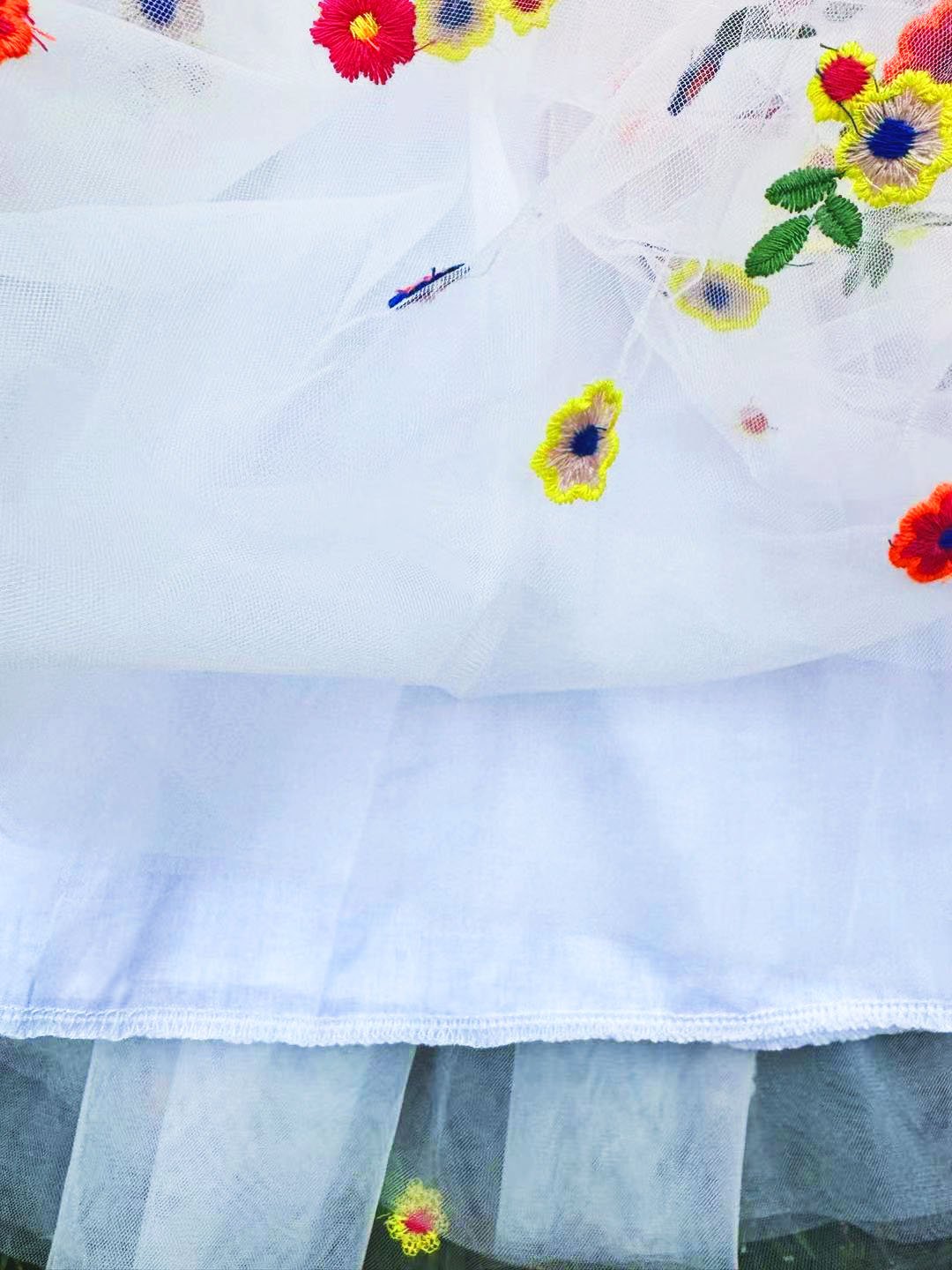 Daisy Delight Veils - Girls Skirt (2-10yrs) - Image 4