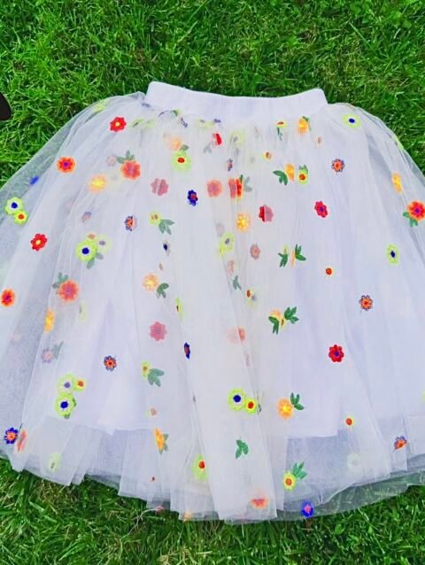 Daisy Delight Veils - Girls Skirt (2-10yrs)
