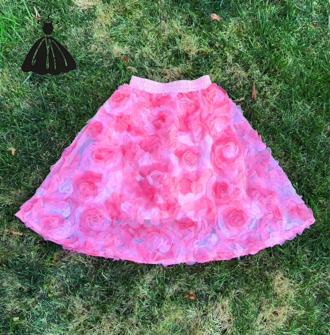 The Princess Rose Garden - Girls Skirt (2-10yrs)