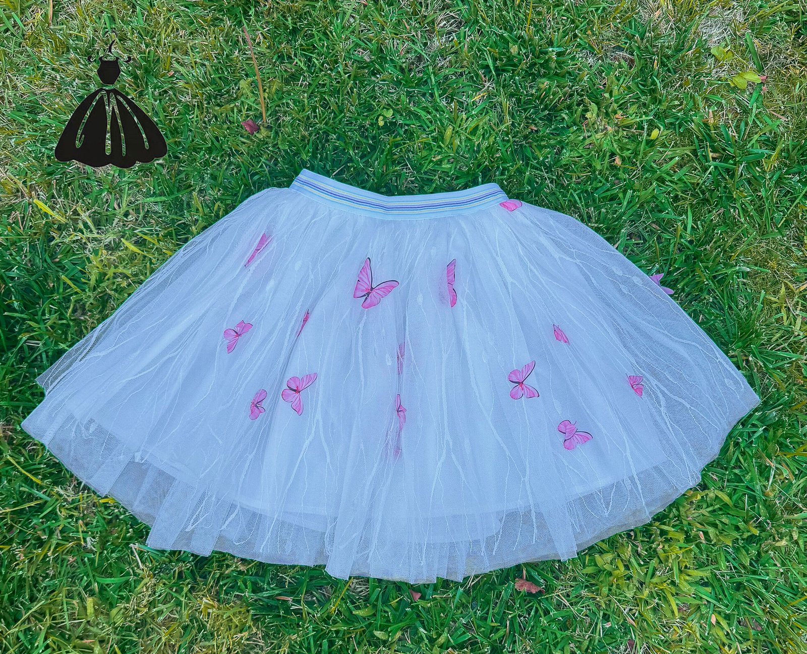 Breezing butterfly Veils - Girls Skirt (2-10yrs)