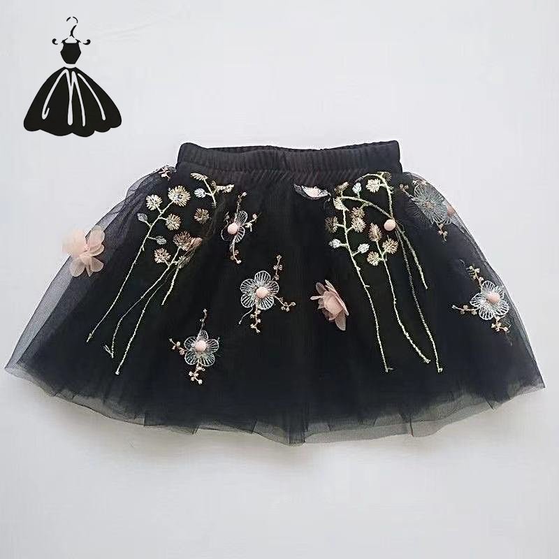 Plum Blossom Veil - Girls Skirt (2-10yrs) - Image 9