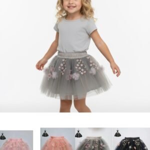 Plum Blossom Veil - Girls Skirt (2-10yrs)