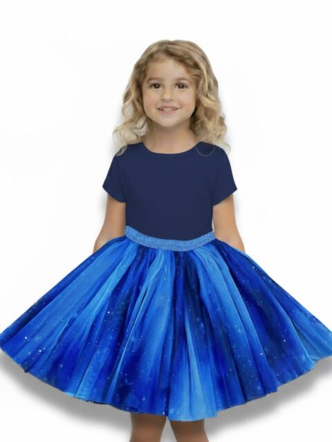 Starry Starry Night Veil - Girls Skirt (2-10yrs)