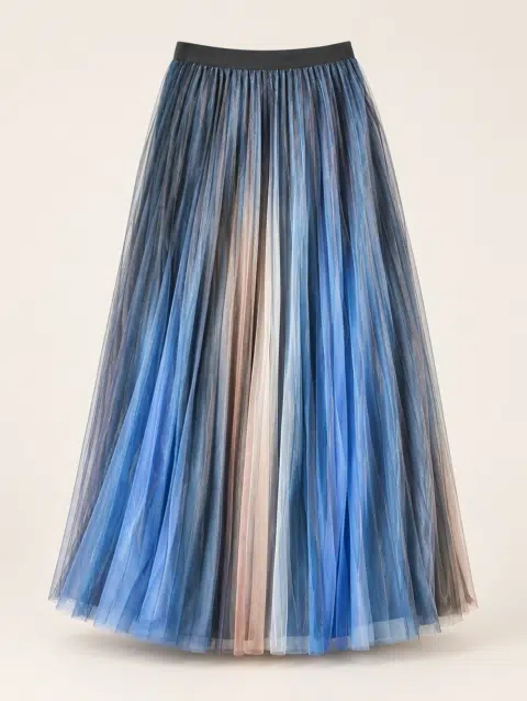 Mermaid-Inspired Gold  - Women's Skirt