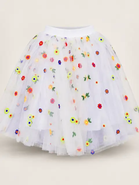 Daisy Delight Veils - Girls Skirt (2-10yrs)
