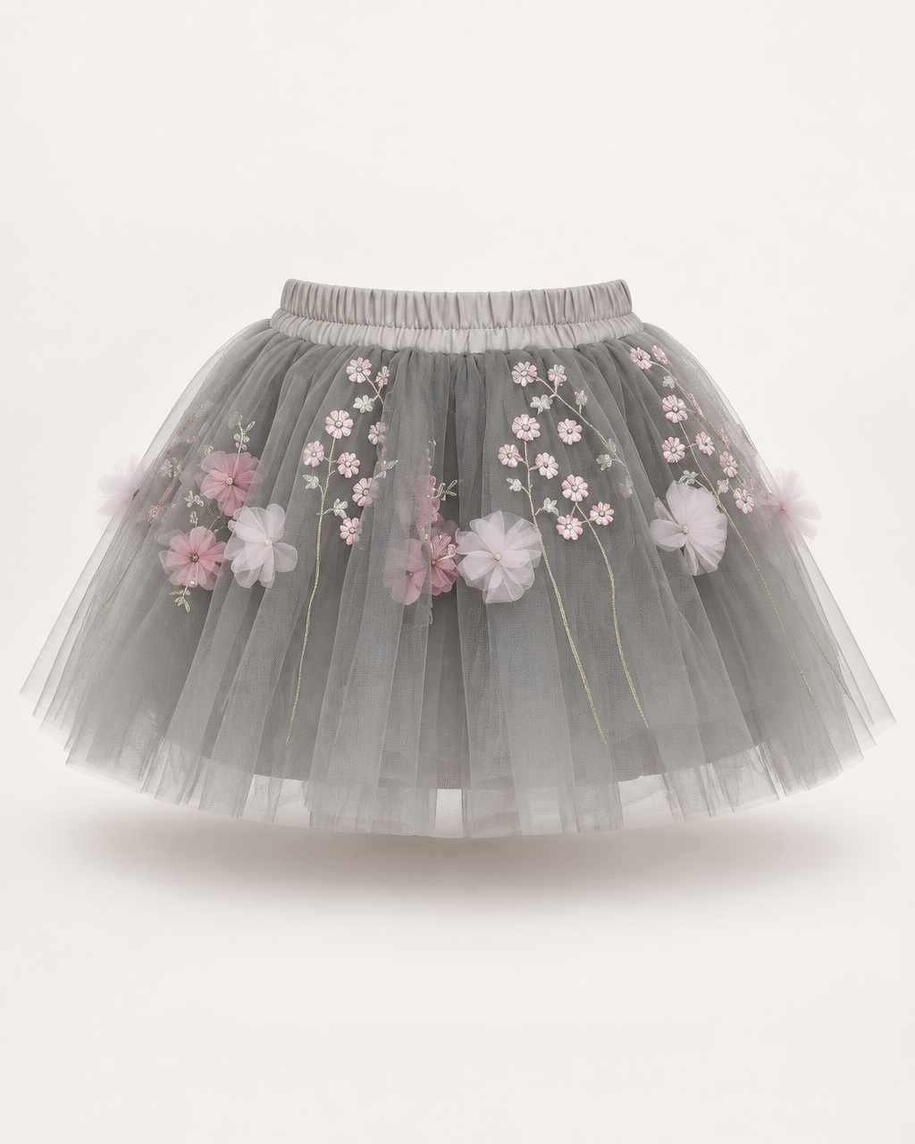 Plum Blossom Veil - Girls Skirt (2-10yrs) - Image 10