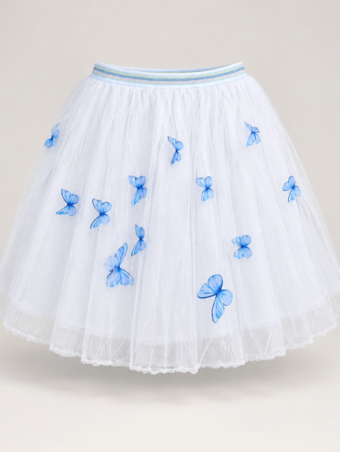 Breezing butterfly Veils - Girls Skirt (2-10yrs)