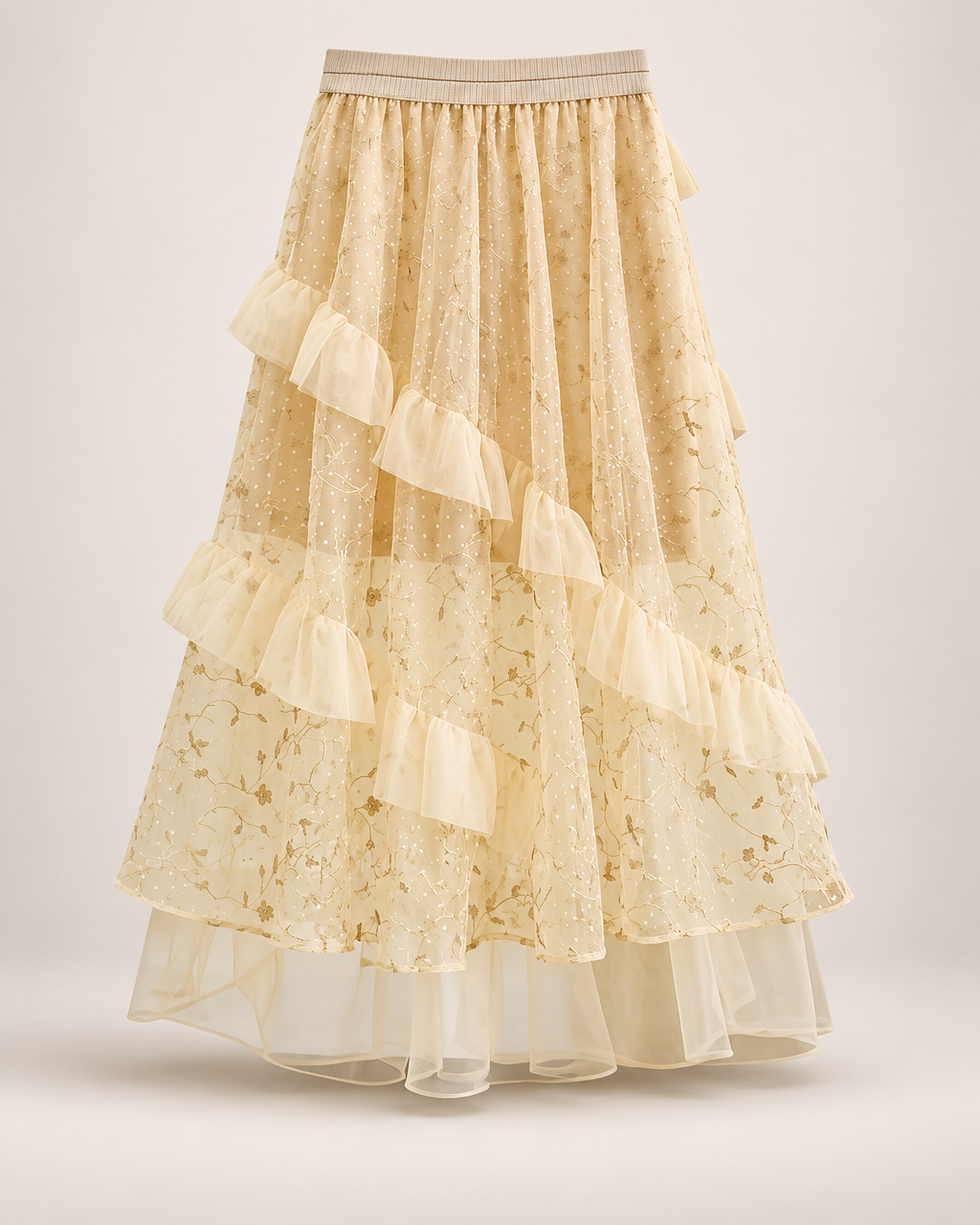 Cocktail - Mimosa - Layered Tulle Skirt