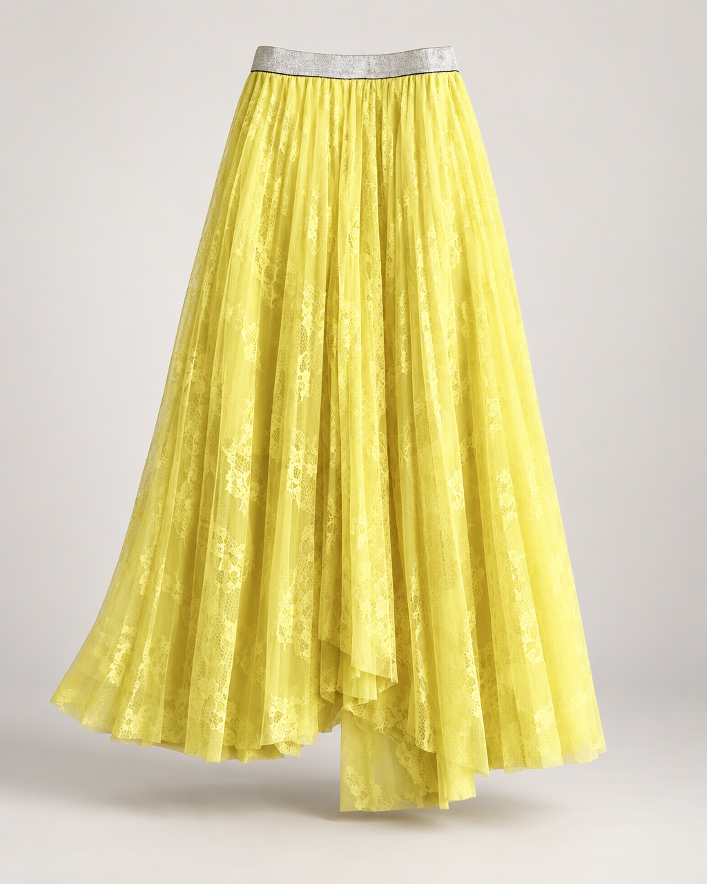 Cocktail - Marigold Lace - Layered Tulle Skirt